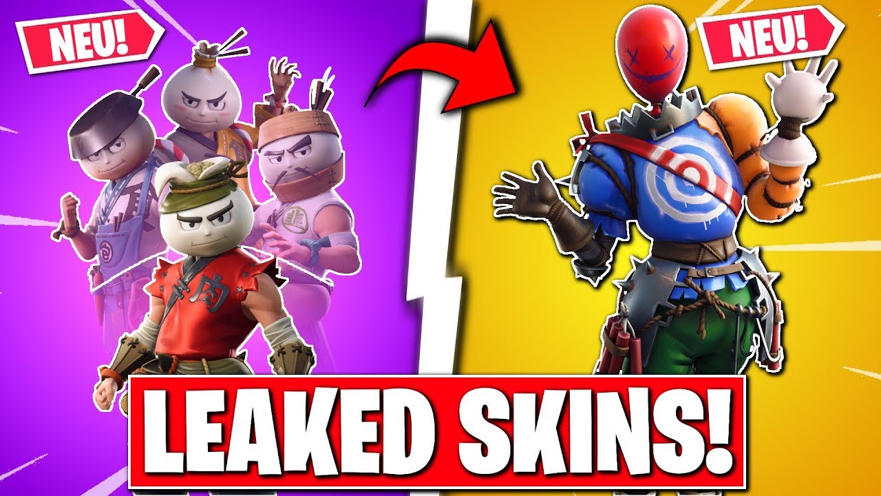 *NEU* FORTNITE: SEASON X GEHEIME SKINS?? - Alle GELEAKED SKINS aus den FILES!!