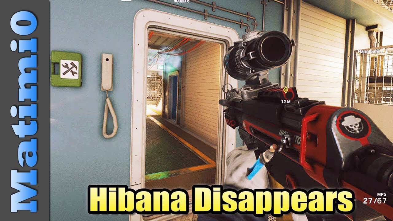 Hibana Disappears - Rainbow Six Siege