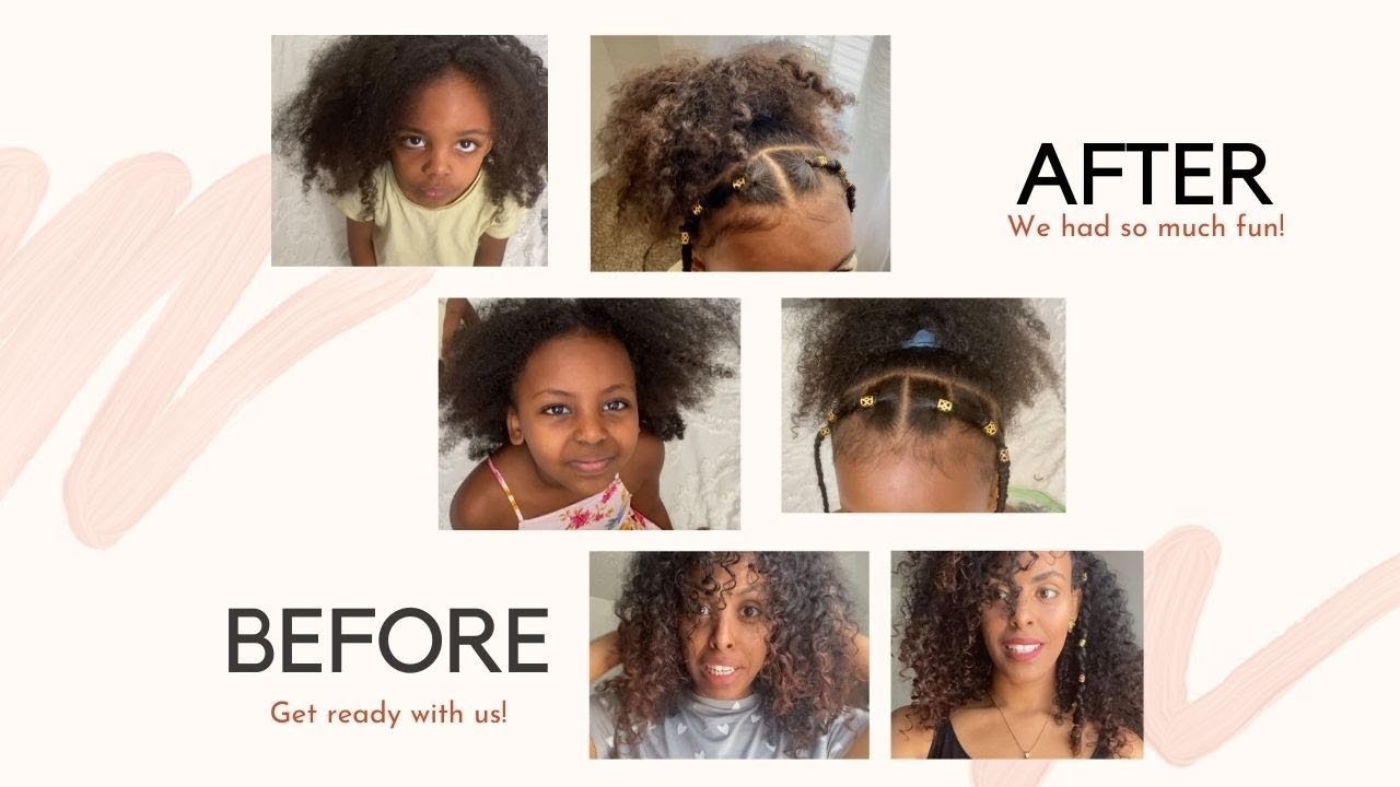 Simple Hairstyles for Habesha Dress