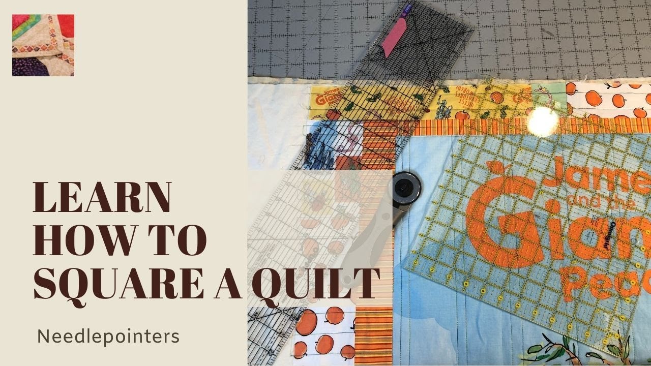 Beginner Quilt Series - How to Square Up a Quilt