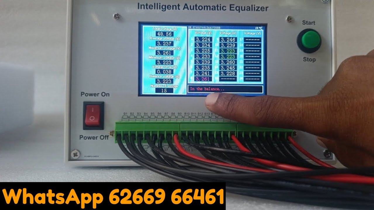 Battery Balancing Machine 2-24s // intelligent automatic equlizer // battery balancing