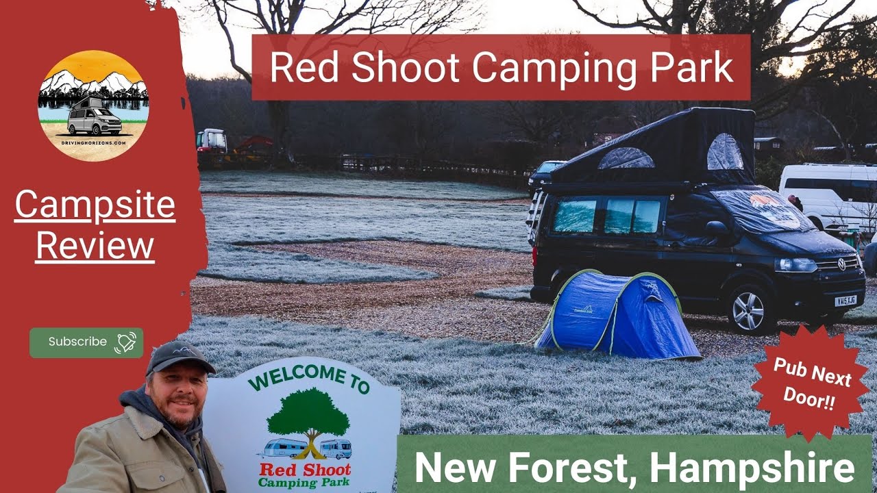 Red Shoot Camping Site - New Forest Campsite with Pub next door