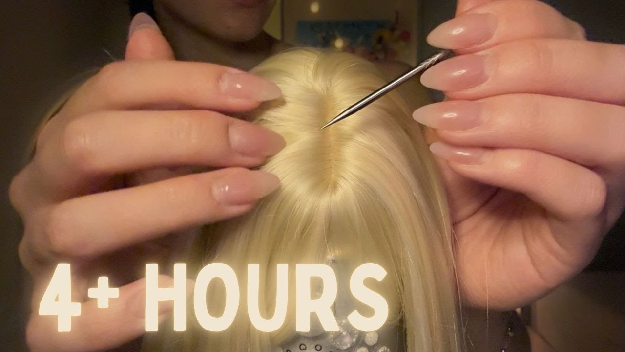Intense Scalp Check ✧* (Plucking, Scratching, Massage) [ASMR] Compilation