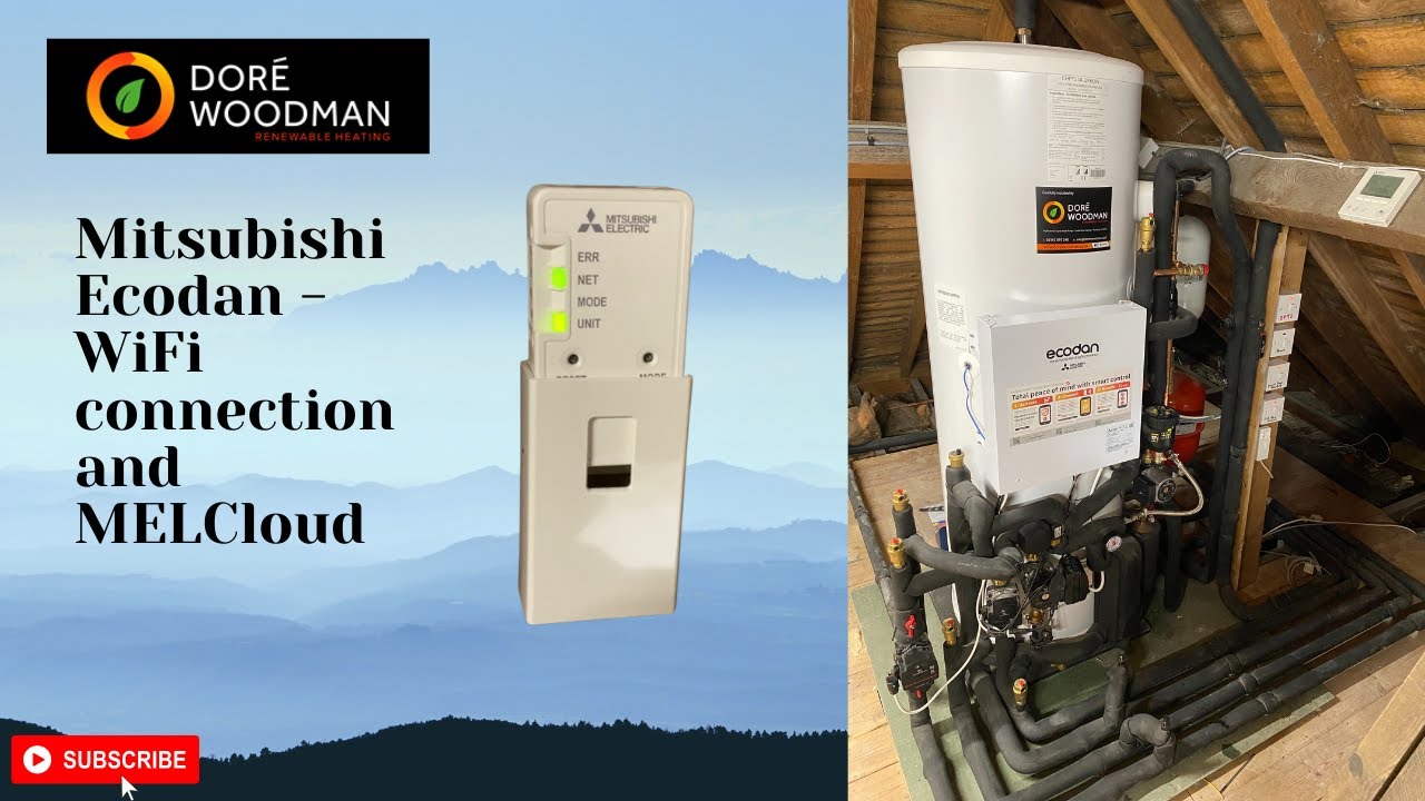 Mitsubishi Ecodan — подключение к MELCloud и WiFi-интерфейсу