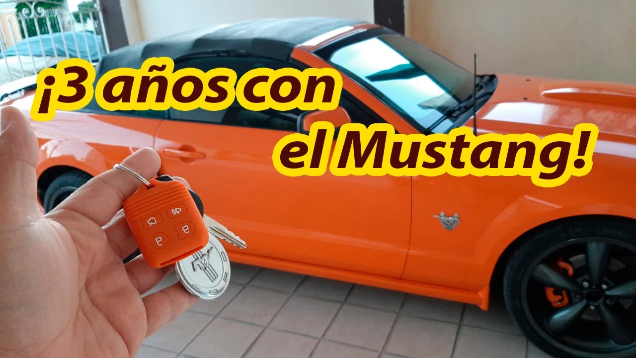 ¡3 años como propietario del Mustang!