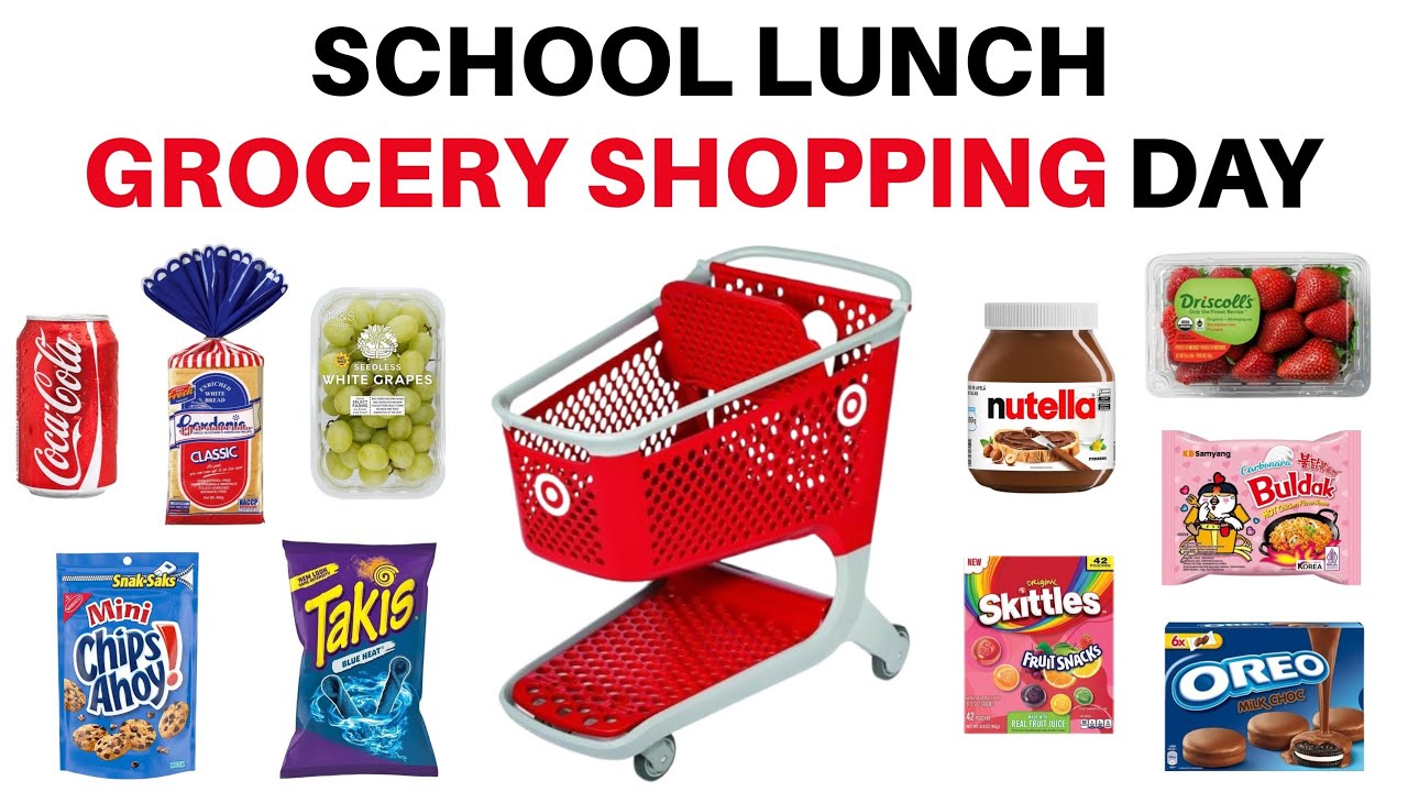 THIS or THAT! School Lunch Grocery Shopping Day 🍓🥪🛍️ | Pick Your Favorite!