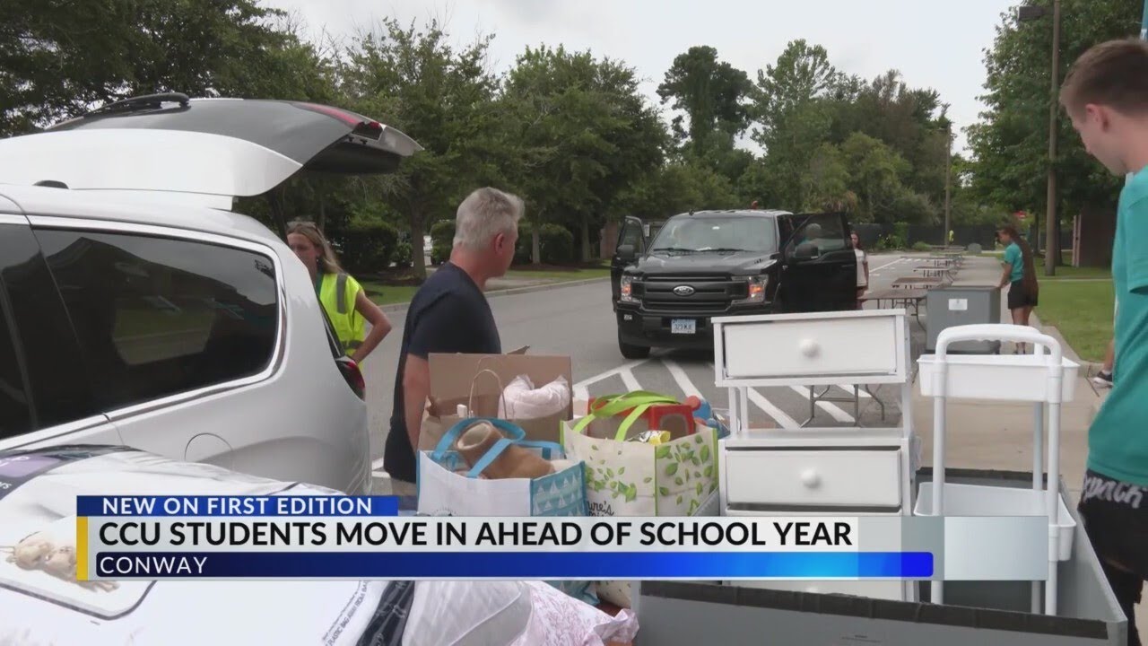 Coastal Carolina University kicks off move-in weekend