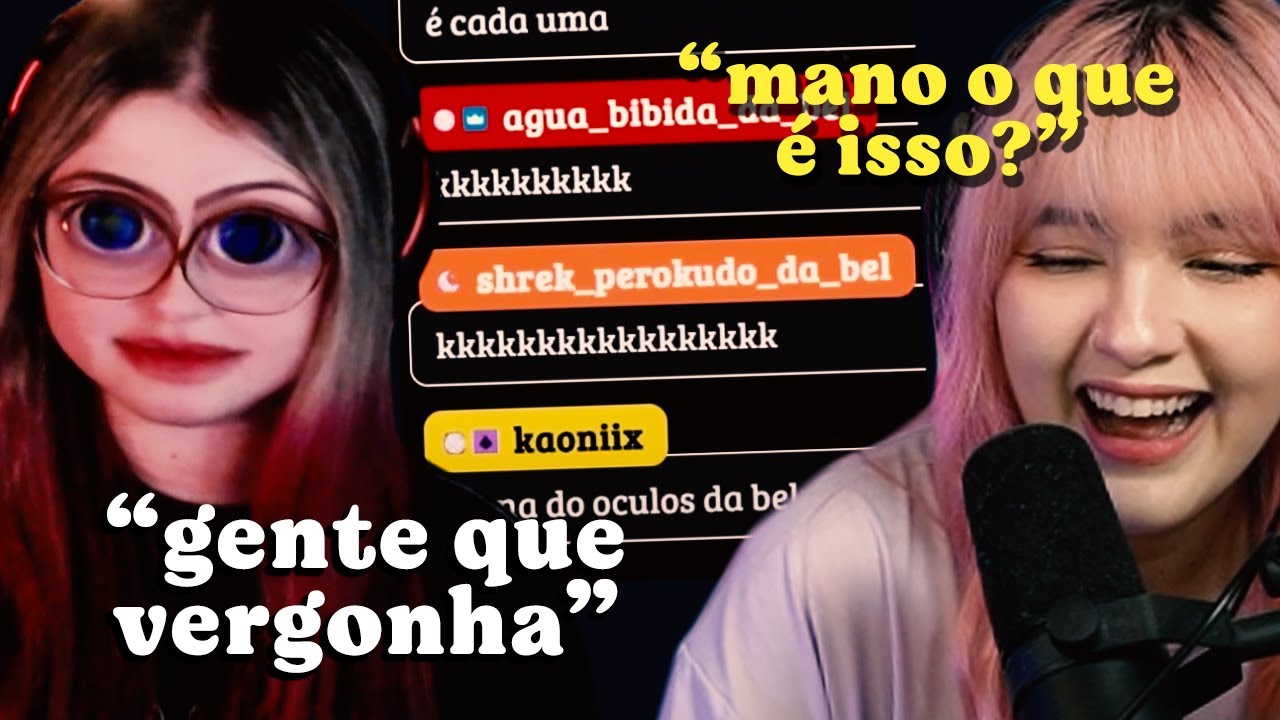MINHA LIVE FUROU A BOLHA E A @Riyuuka REAGIU | Cortes da Bel