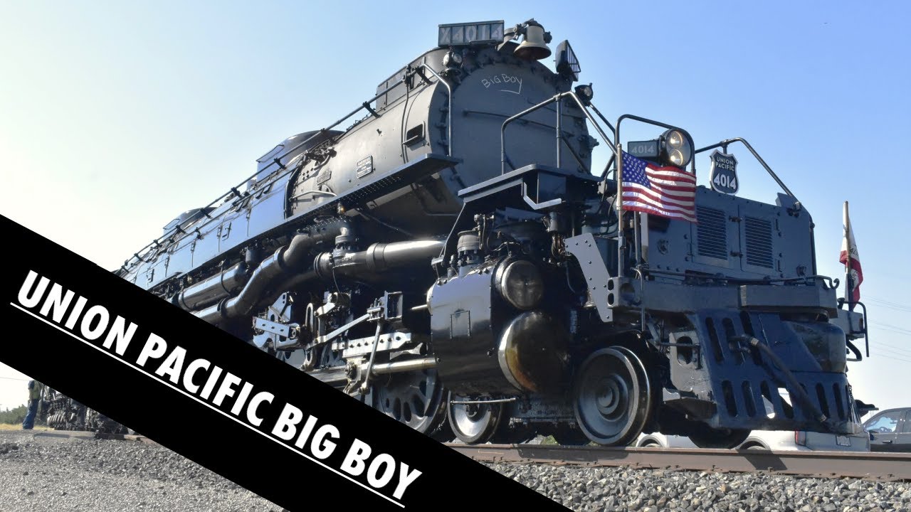 UP's 4014 Big Boy Arrives in Sacramento!