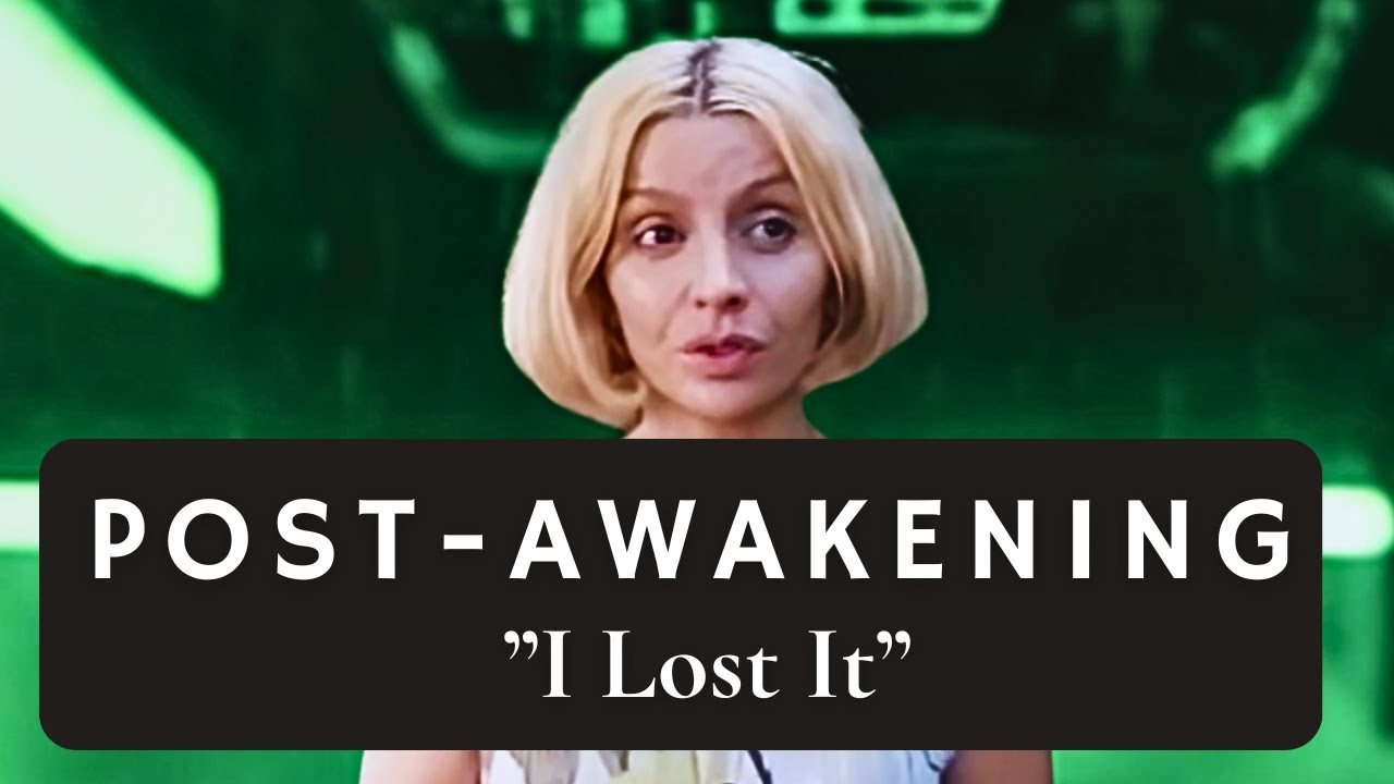 I Had an Awakening But 'Lost It.' 