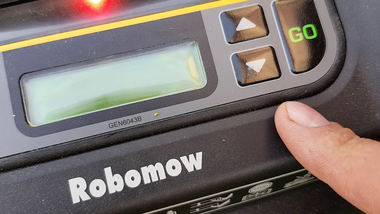 Robomow 615u helt ny problem