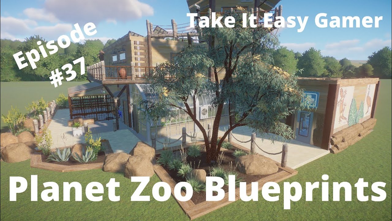 Planet Zoo -  Steam Workshop Blueprints 37 - Great Build Ideas