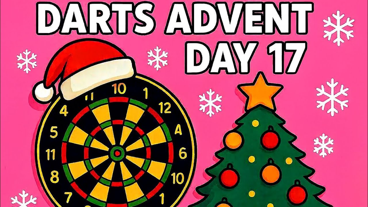 Darts advent day 17! #darts #180 #reddragondarts #pdcworldchampionship 