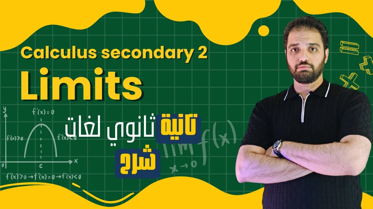 Calculus sec 2 lesson 1 unit 3 Limits  | شرح الدرس الاول يونيت 3  تانية ثانوي لغات