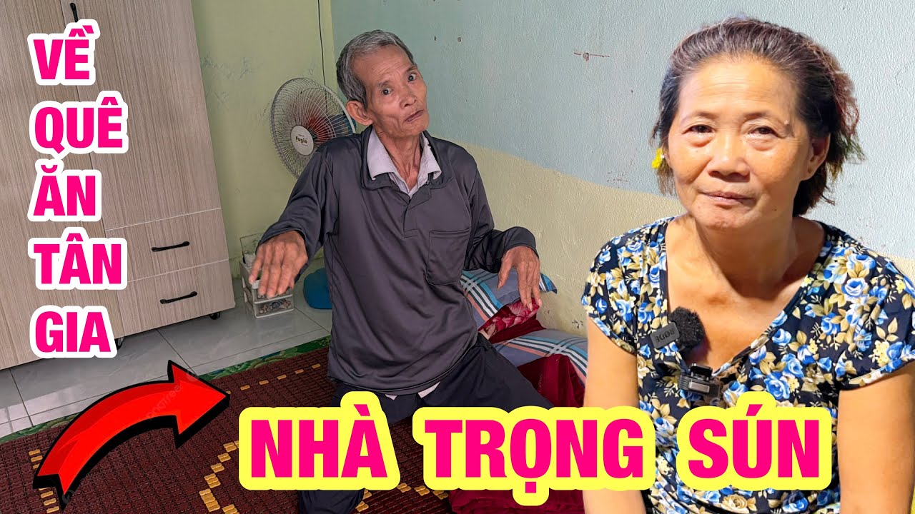 Ông bà Tò Te chuẩn bị hành trang đi ăn Tân Gia du thuyền bạc tỷ gđ Trọng Sún
