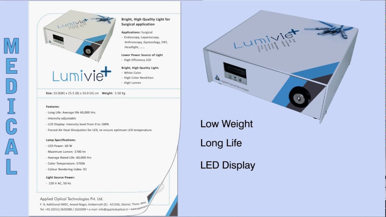 Applied Optical Technologies  Products