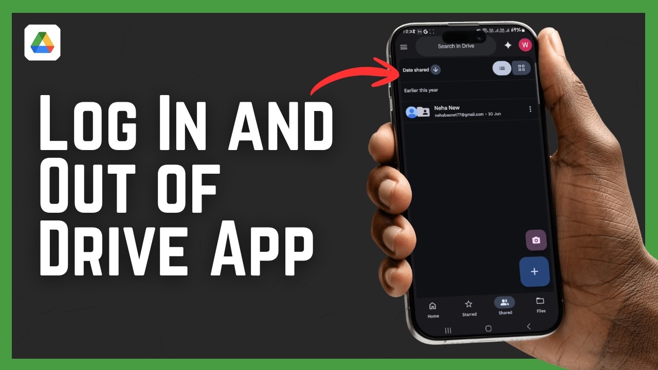 How to Log In and Out of Google Drive App 2026