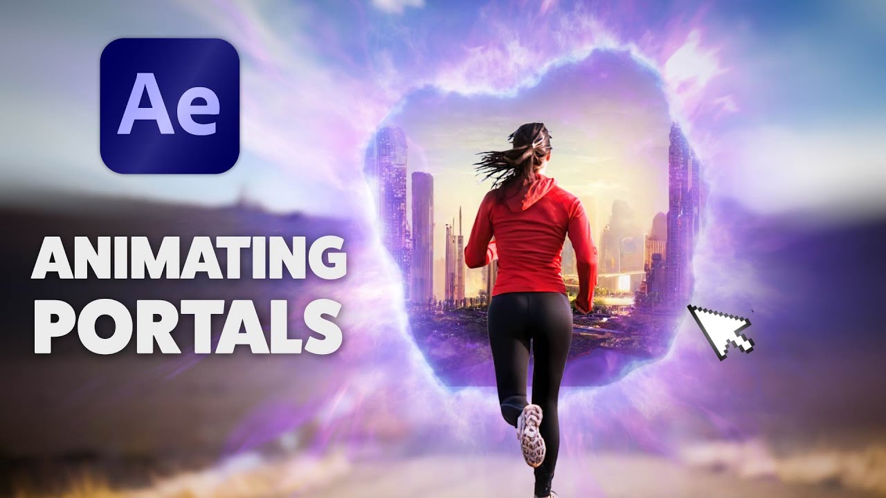 How To Make Epic Sci-fi Portals You Can Run Through In After Effects