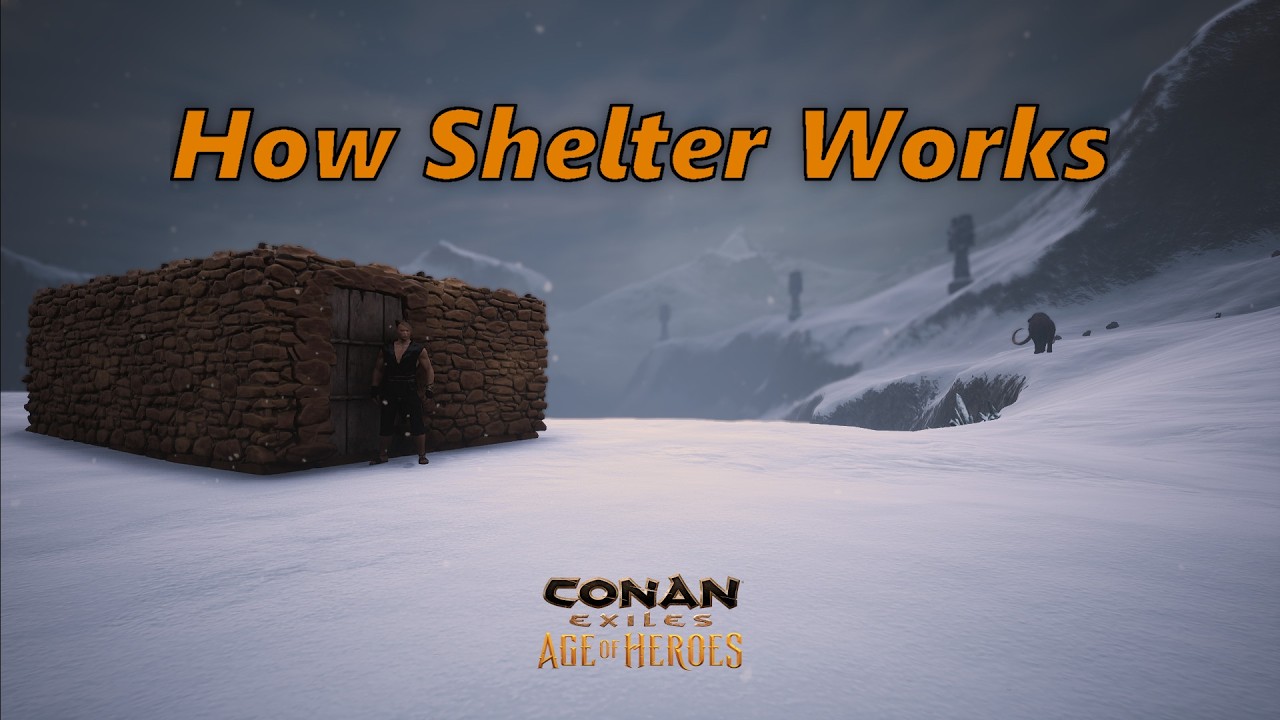 Shelter Gameplay Mechanic Explained in Conan Exiles