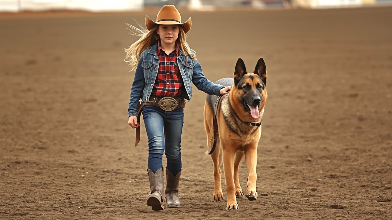 Little Girl Looked Down On At Dog Showcase — Until Her German Shepherd Leaves Everyone Speechless