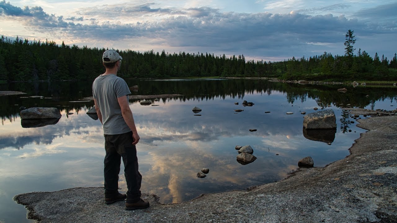 Midsummer in Southern Norway - Camping by a small lake