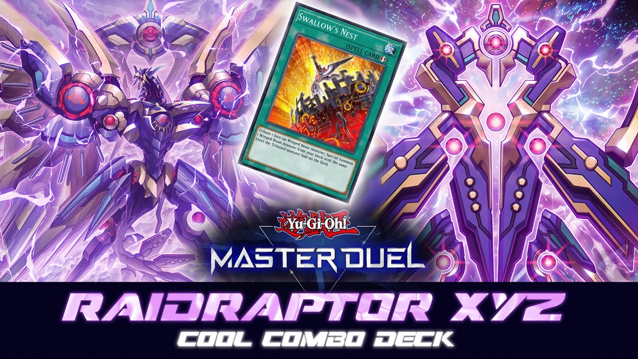 MASTER DUEL | RAIDRAPTOR - THE BEST XYZ DECK IN THE GAME NOW?