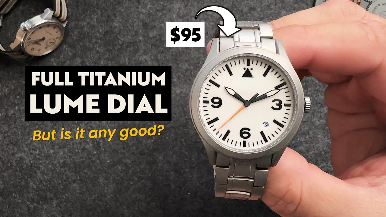 Berny Titanium Pilot's Watch - Sinn 556 Budget Alternative?