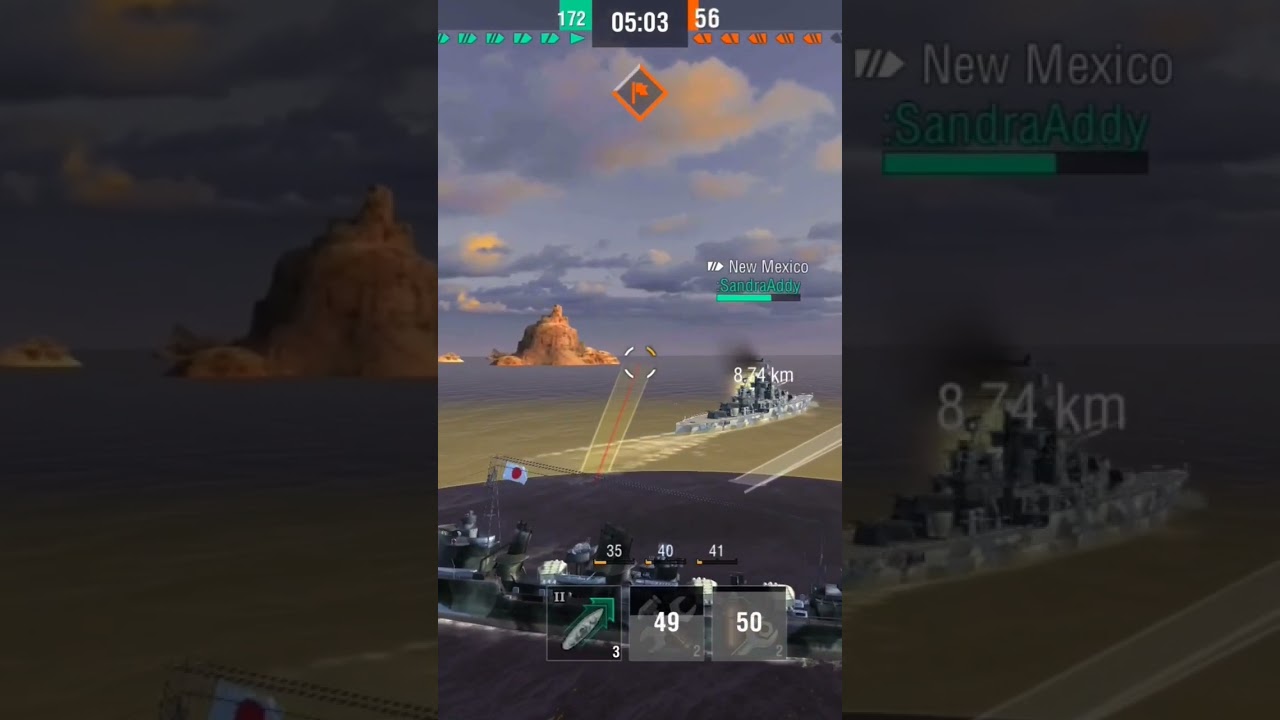 WOWSB First Strike Myōkō then Queen Elizabeth 👑 