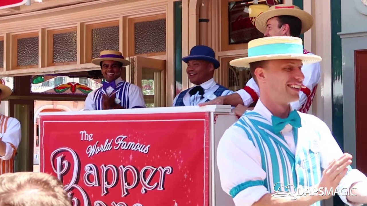 Dapper Dans with Ragtime Noel  - Coke Corner, Disneyland Resort