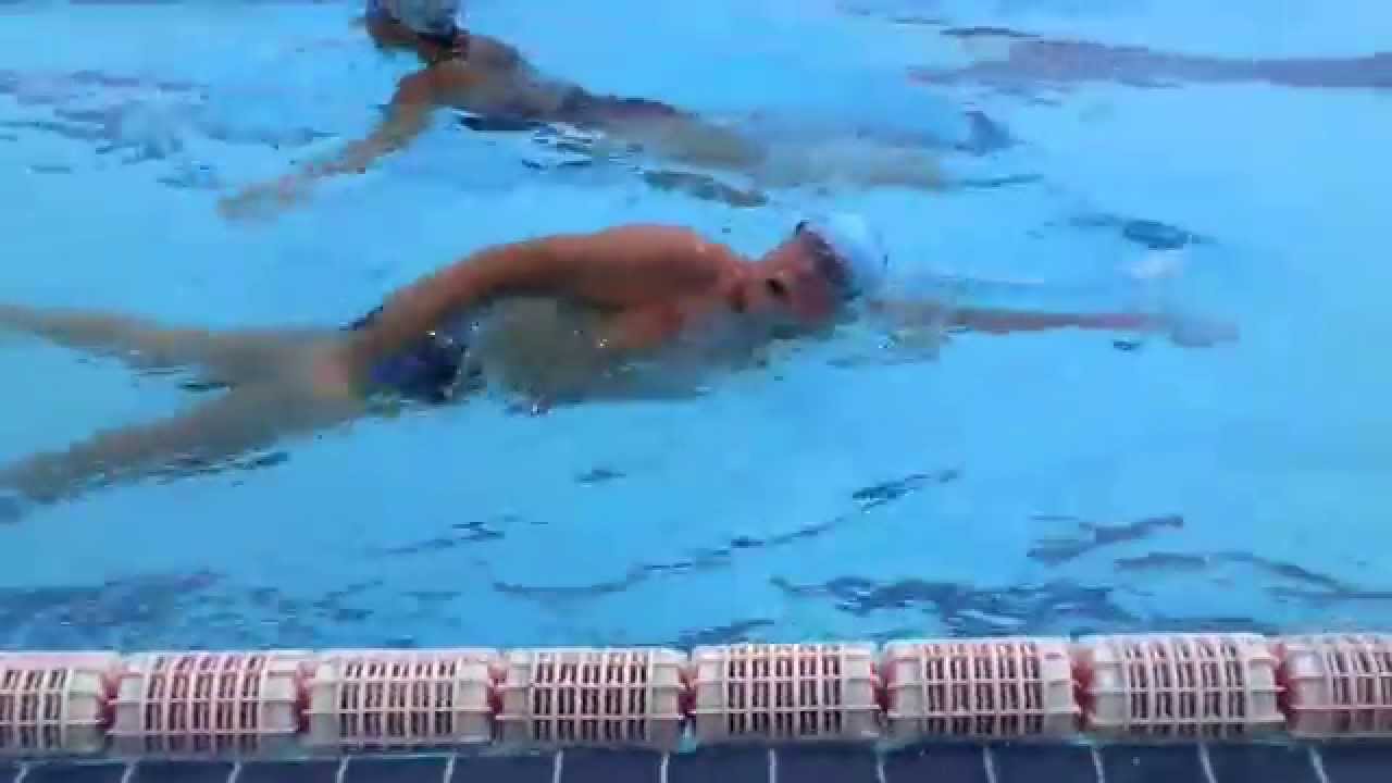 Schwimmtraining Playitas - the very beginning of freestyle swimming
