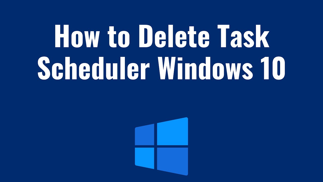 Как удалить задачу в Планировщике заданий Windows 10