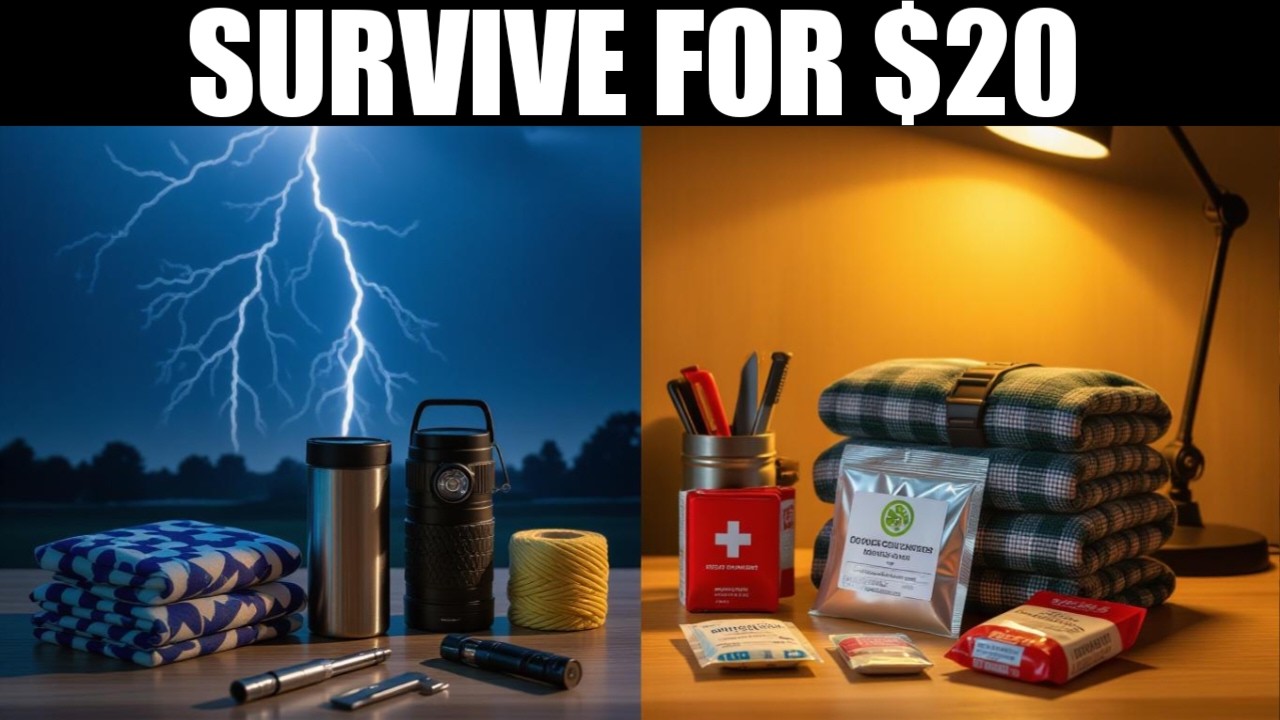 20 Survival Items Under $20 That ACTUALLY Save Lives (Emergency Kit Essentials)