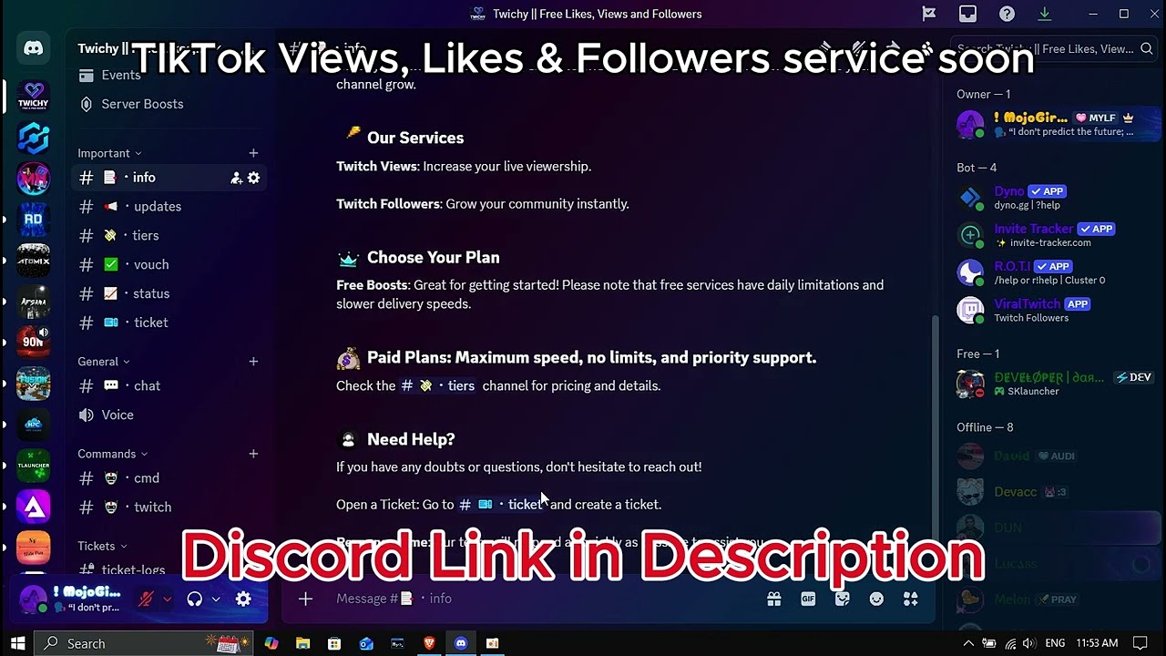 UPDATED | Twitch Follow/View Bot Tutorial | Working 2026 | DISCORD