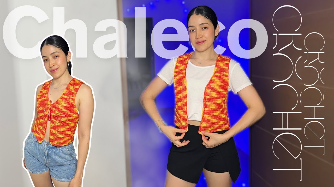 CHALECO A CROCHET PARA VERANO