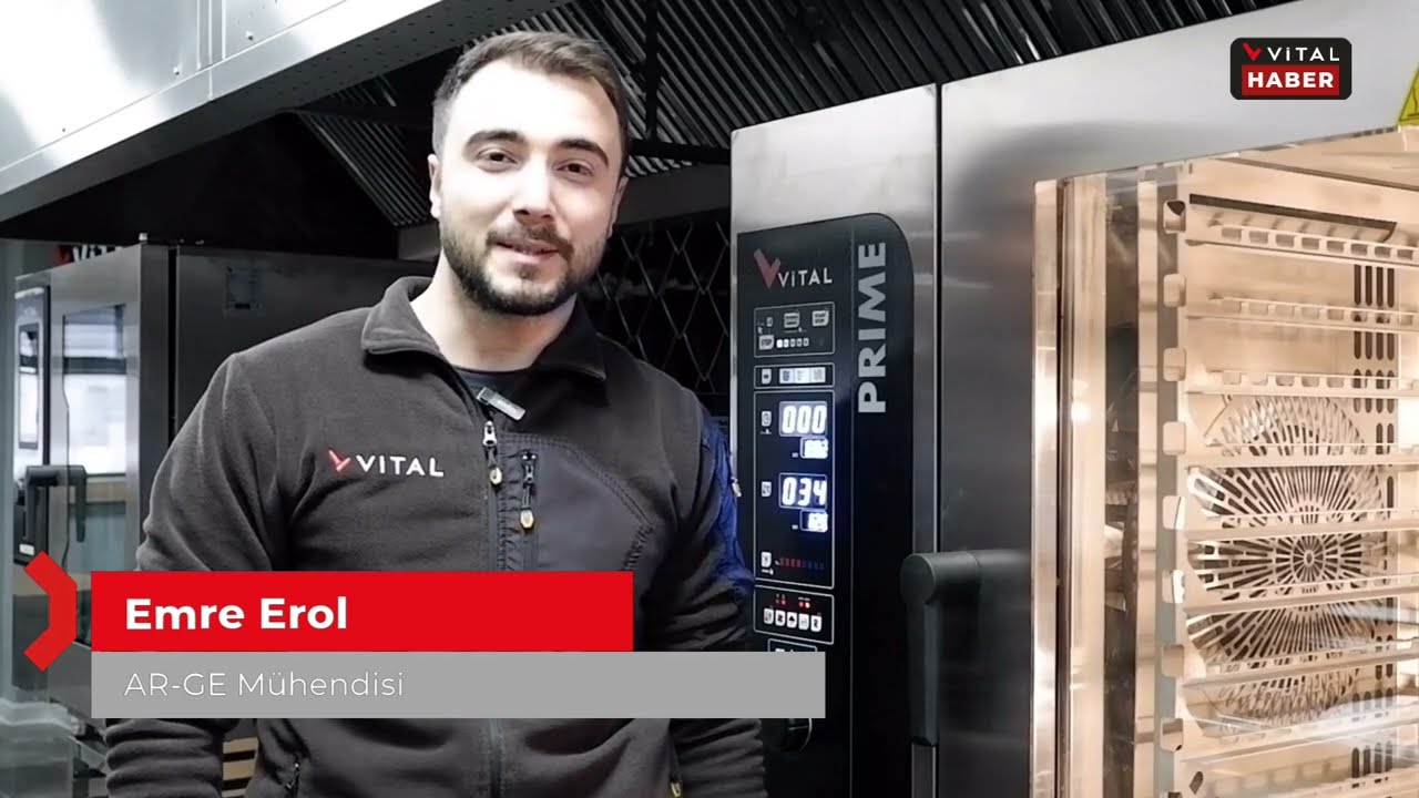 Vital Prime Konveksiyonlu Fırın - Kontrol Paneli