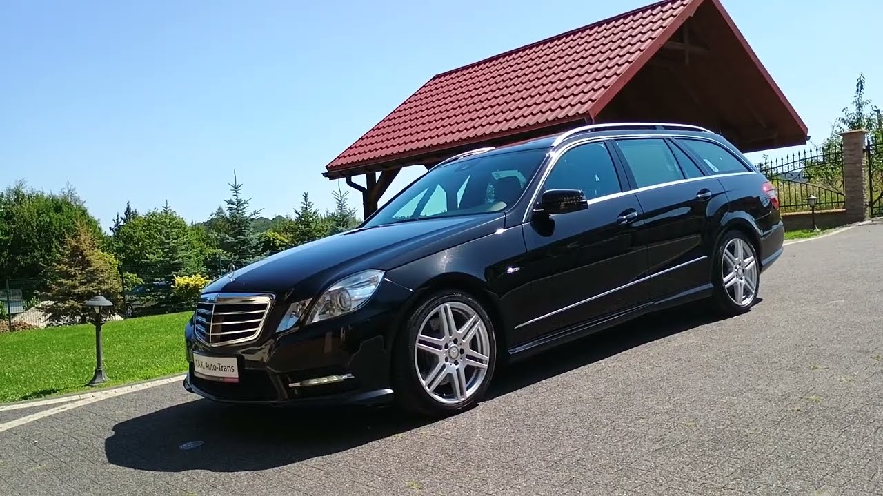 T.A.K.Auto-Trans Mercedes Benz E350CDI 4MATIC V6 265KM Avantgarde AMG S212  2012r