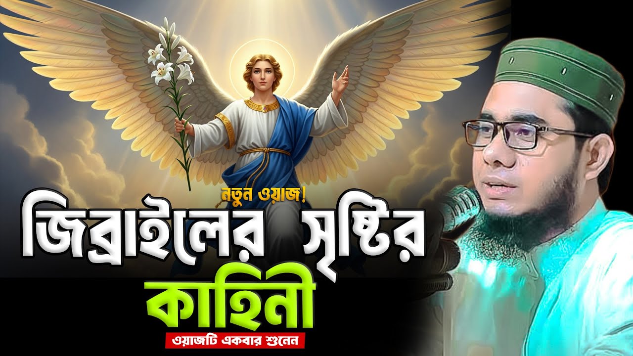 জিব্রাইলের সৃষ্টির কাহিনী শাহিদুর রহমান মাহমুদাবাদী ওয়াজ ২০২৫ shahidur Rahman mahmudabadi waz