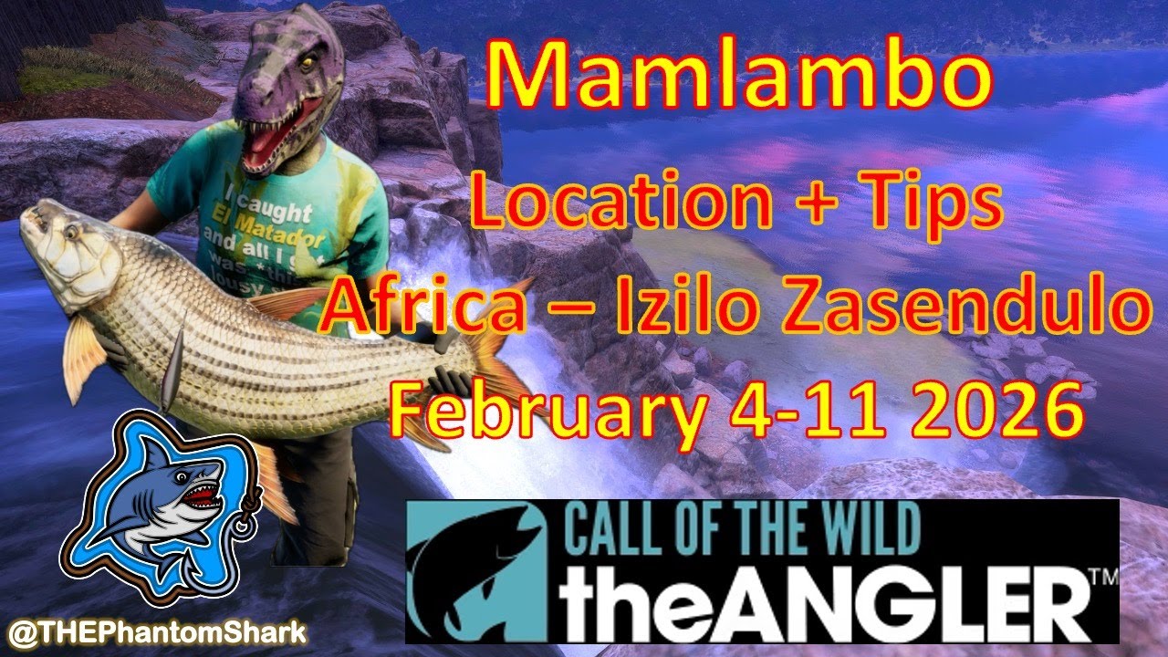 Legendary Fish Mamlambo This Week February 4-11 2026 Africa Call of the Wild: The Angler