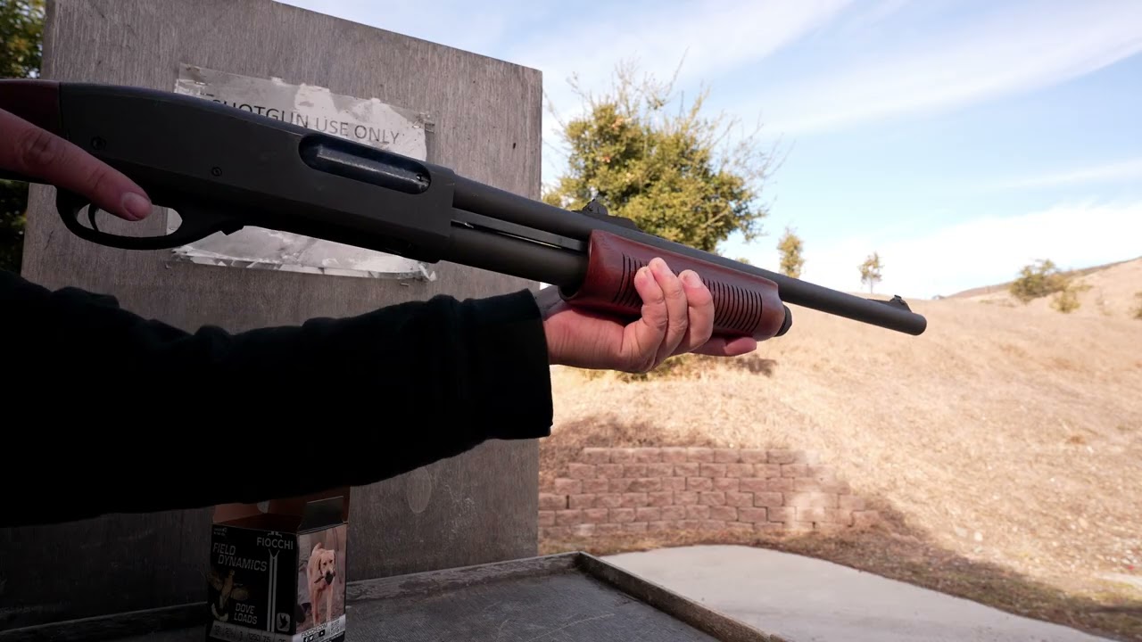 Remington 870 Police Magnum first range trip