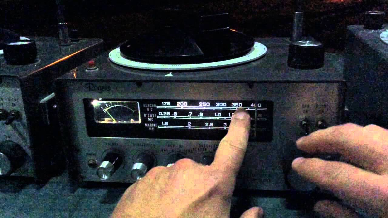 Let's Listen To LF Radio Navigational Beacons Using Vintage RDF Radios