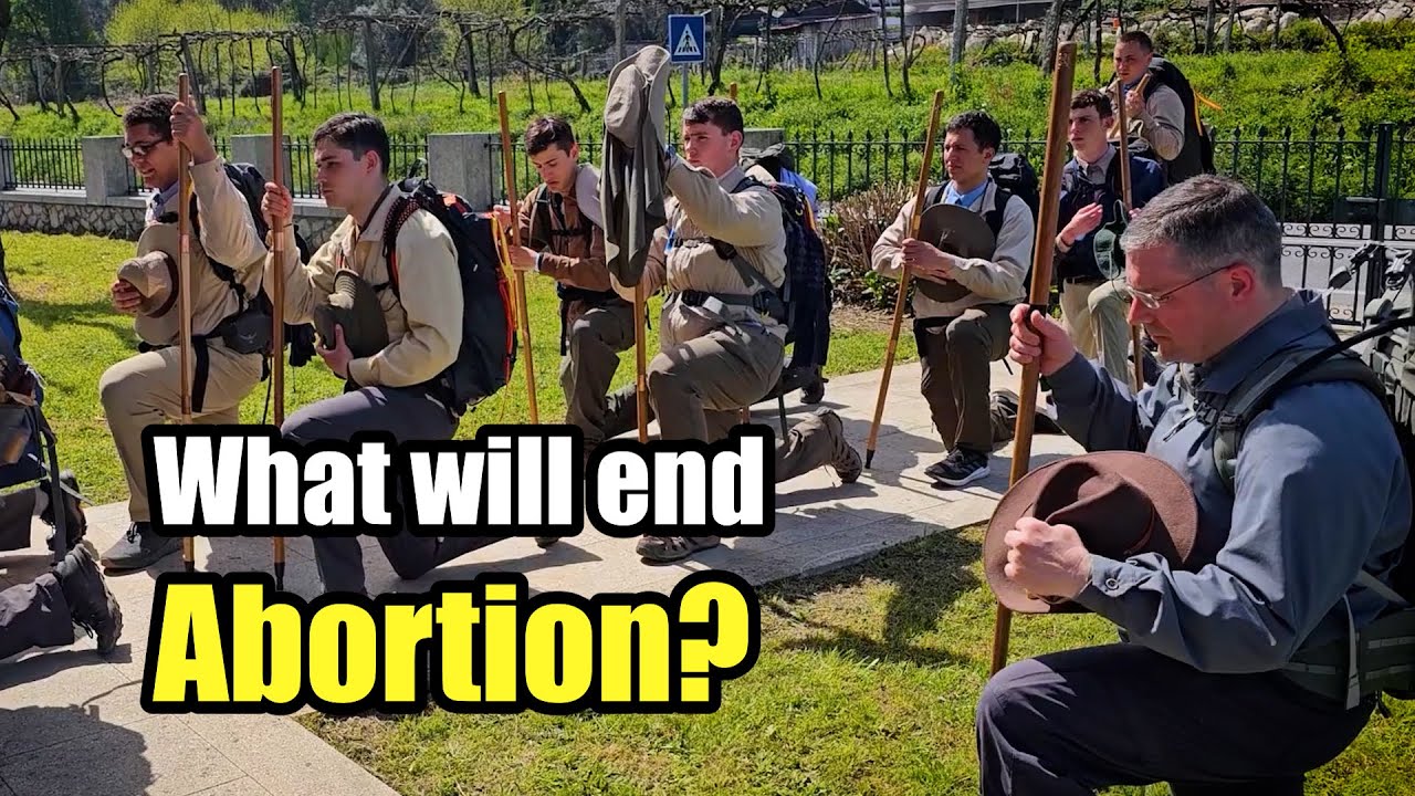 Camino de Santiago Pilgrimage Against Abortion