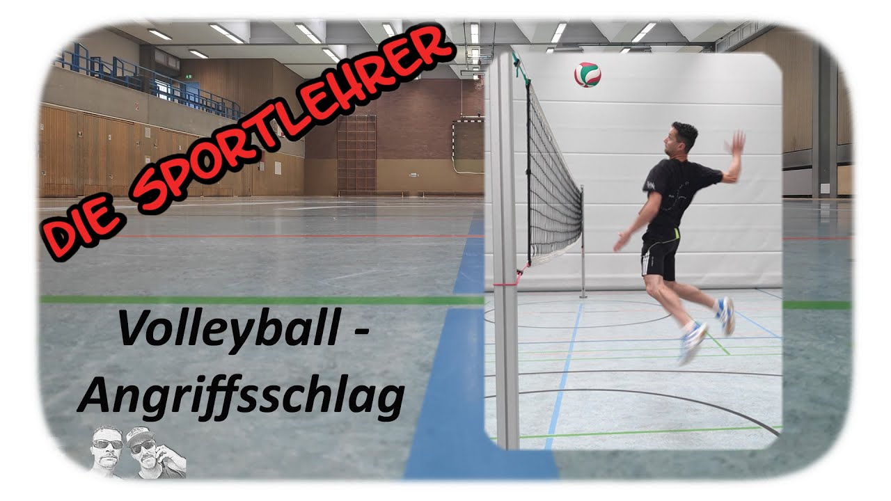 Volleyball - Angriffsschlag