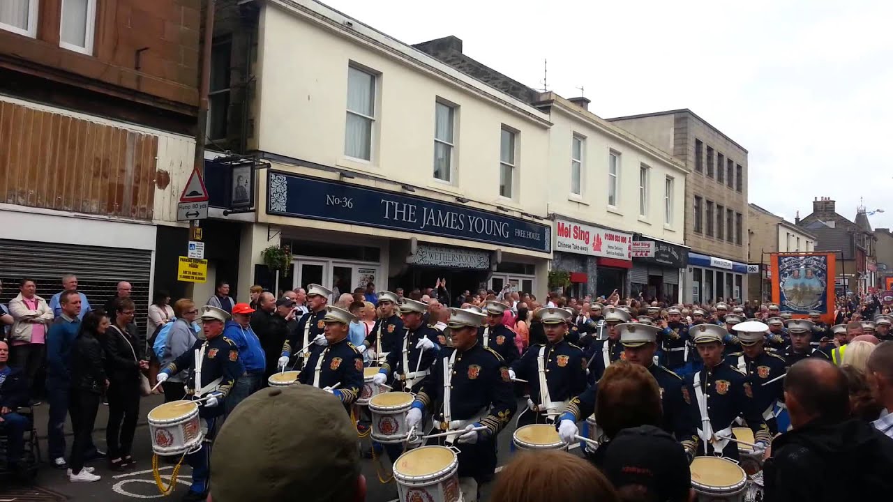 Whitburn Flute Band at Bathgate 28/6/14
