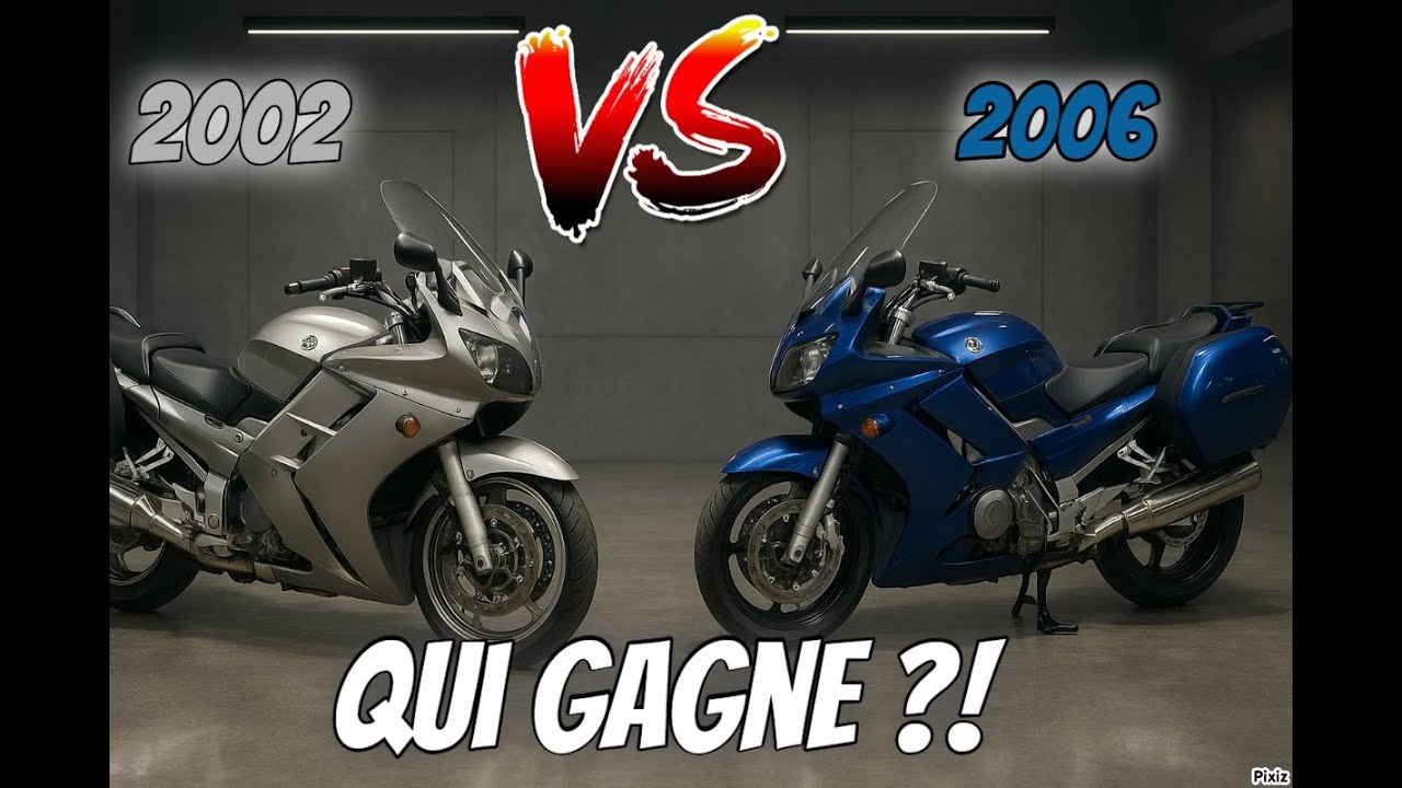 Yamaha FJR1300 : Évolution ou Révolution ? -  L'ultime comparaison : Yamaha FJR 1300 Phases 1- 2 !!