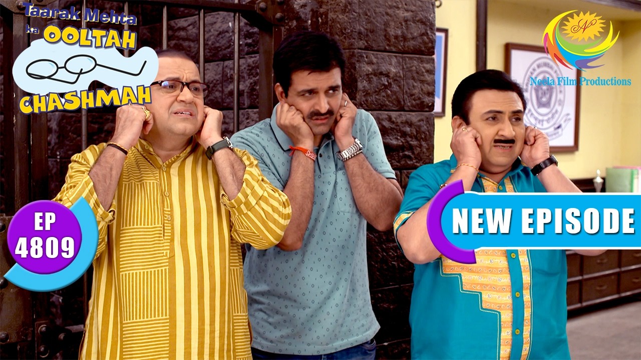 Purush Mandali Faces Police | Taarak Mehta Ka Ooltah Chashmah |Full Ep 4809 | 7 Sep 2026|New Episode