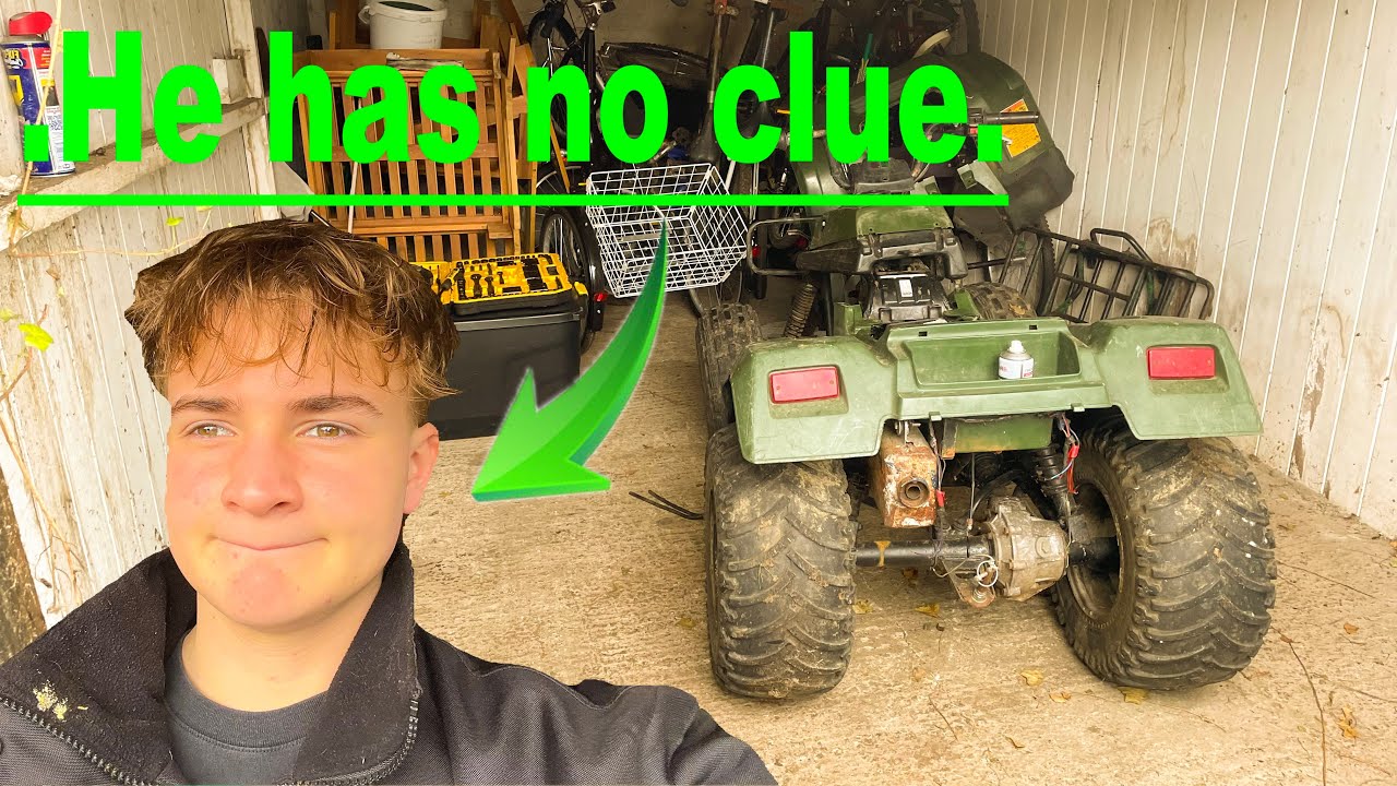 I fix a quad bike with no idea of what I’m doing ￼