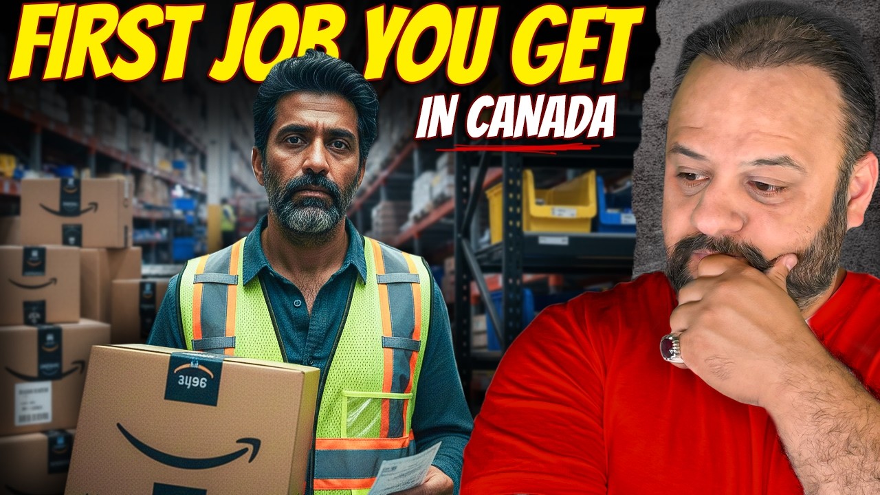 Canada’s First Job Reality 🇨🇦 | Factory & Amazon Jobs Truth No One Tells Immigrants