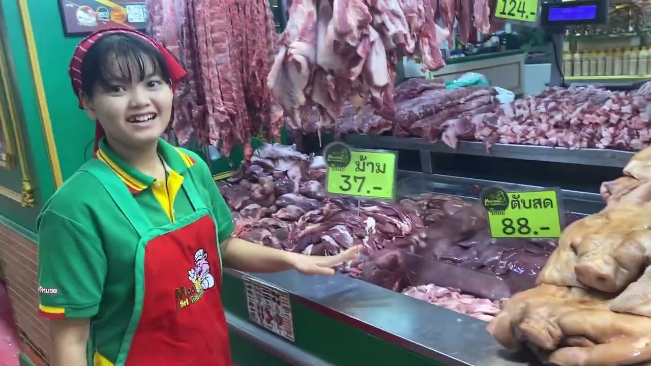 “ตลาดค้าหมูสดที่ใหญ่ที่สุดเยอะที่สุด(ถูกที่สุด)ร้านหมูดีศรีตลาดไทเฮียตู้&เจ๊หมวย”ยินดีต้อนรับ24ช.ม.