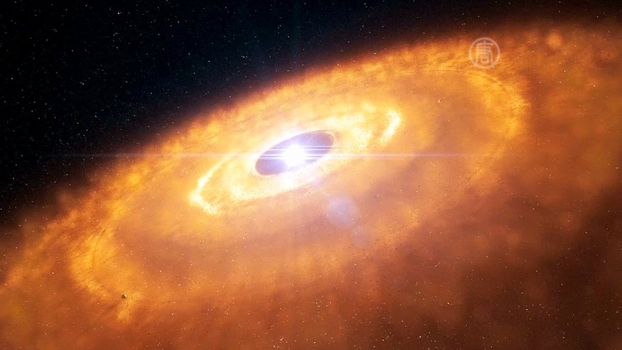 Уникальные снимки рождения звёздной системы запечатлел телескоп ALMA(новости)