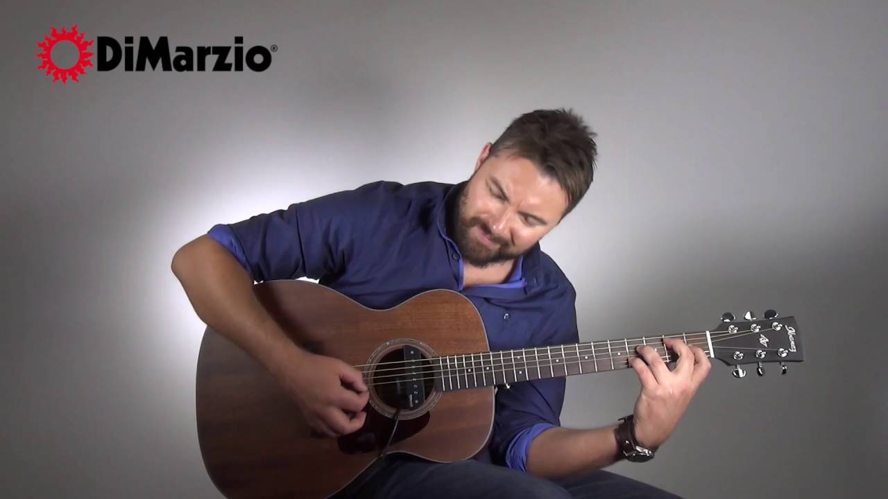 DiMarzio Black Angel Acoustic Guitar Pickup Demo